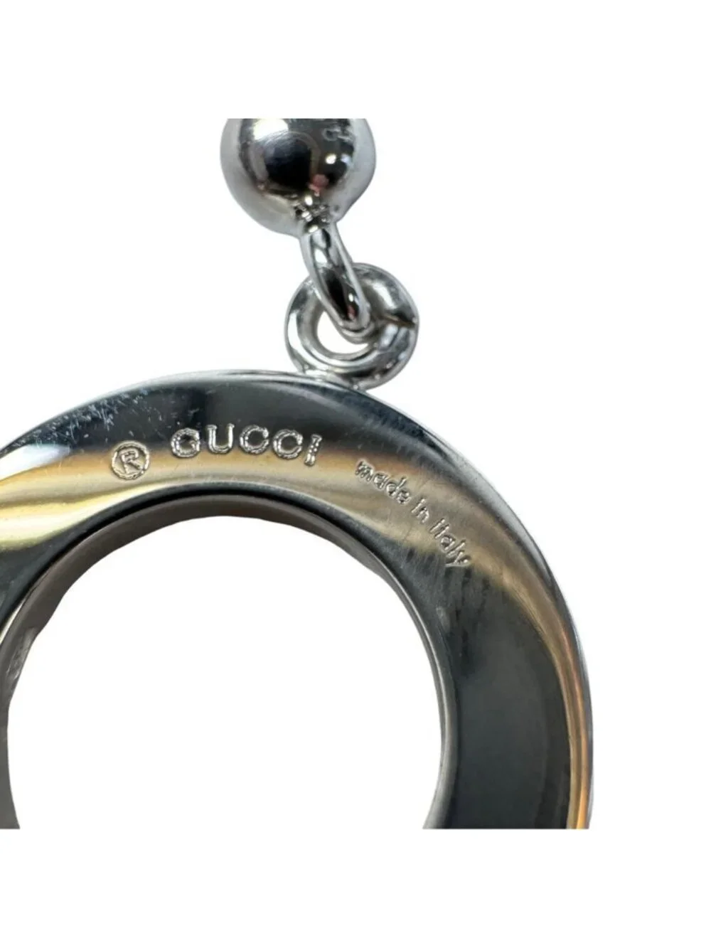 Gucci Ball Chain 925 Earrings